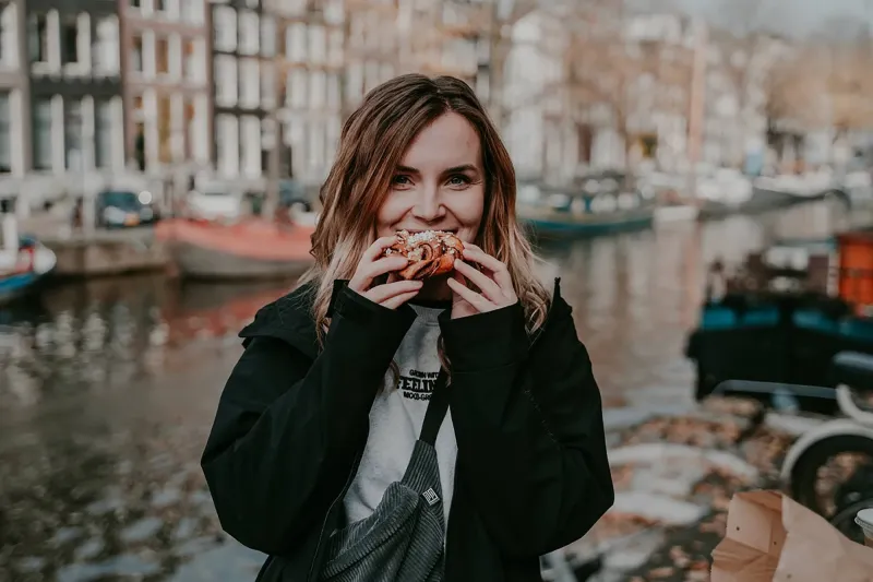 Fotografin in Amsterdam